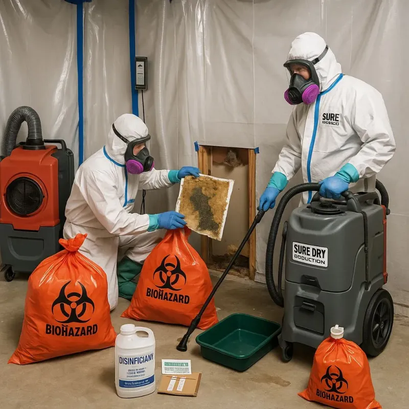 Contaminated Water Handling Protocols process in Brewster, MA