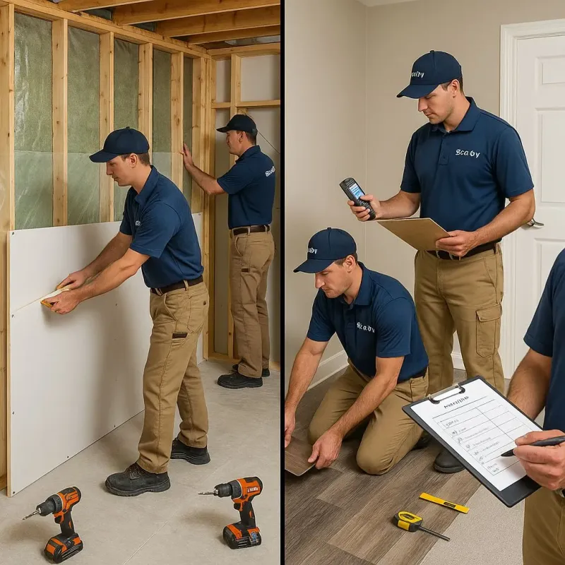 Repairs and Reconstruction process in Brewster, MA